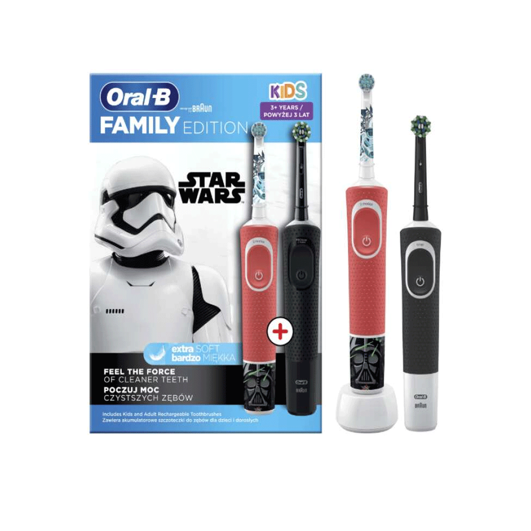 Oral B 3+ Kidss Star Wars Electric Tooth Brush (Pack of 2)