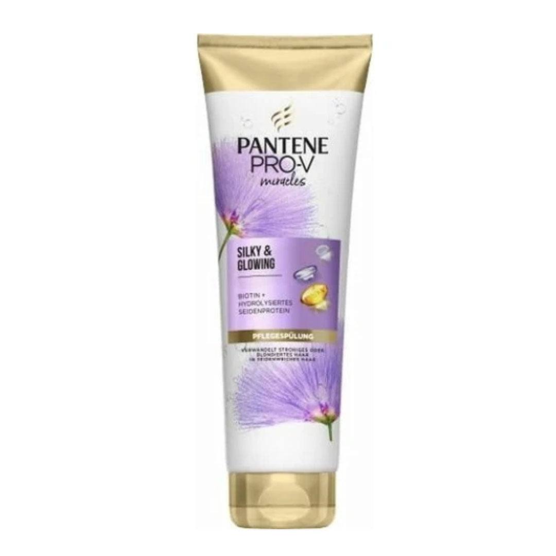 Pantene Silk & Glowing Tube Conditioner 160ml