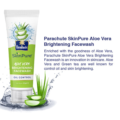 Parachute  Aloe Vera Skin Pure Face Wash 50g