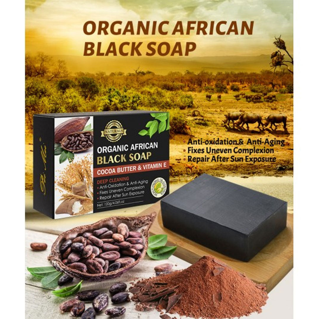 Pei Mei Cocoa Butter Black Soap 120g