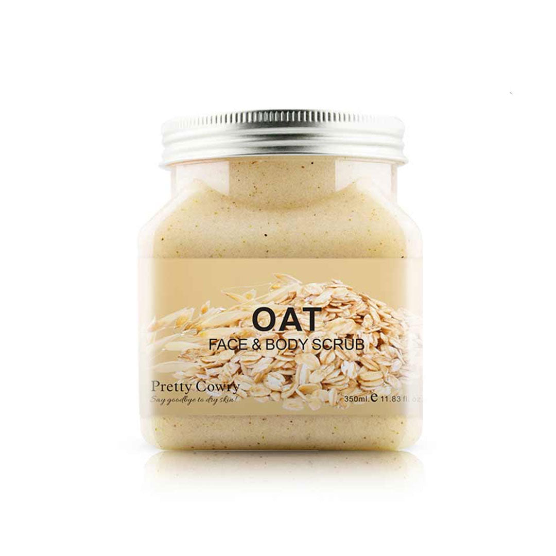 Pretty Cowry Oat Face and Body Scrub 350ml