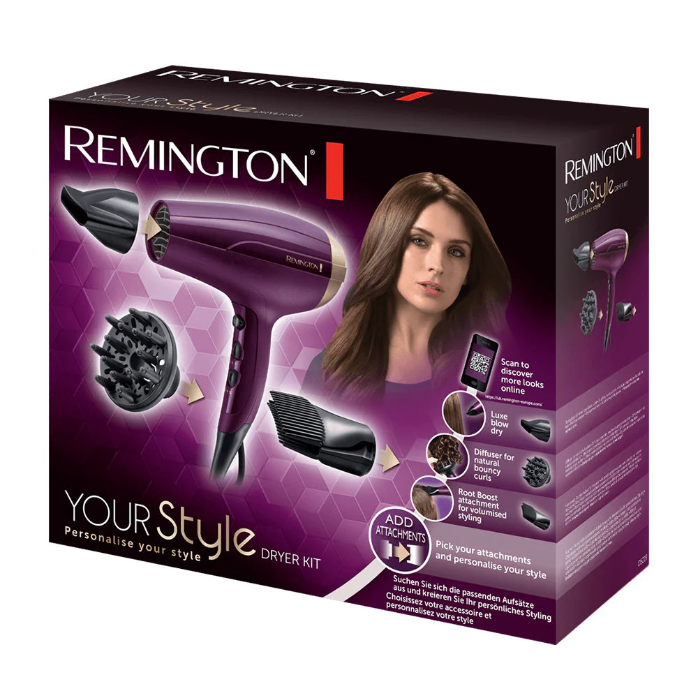 Remington Purple Hair Dryer - D-5219