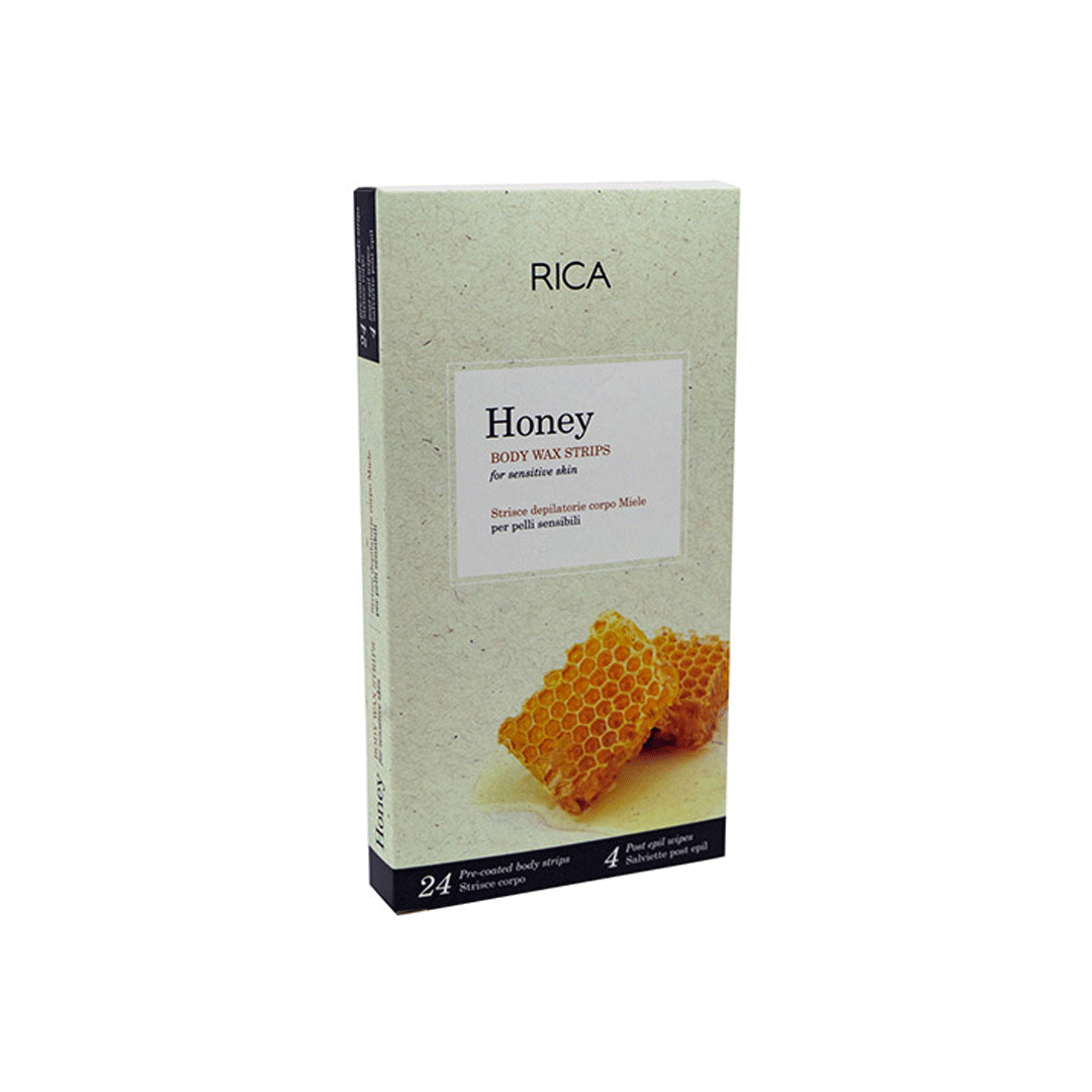 Rica Honey Body Wax Strips 24S