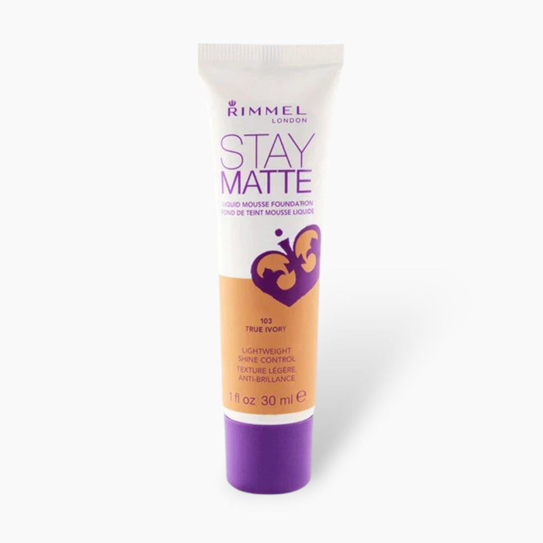 Rimmel Stay Matte Mousse Foundation - 103 True Ivory