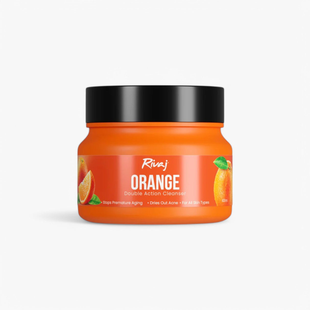 Rivaj Orange Double Action Cleanser 400ml