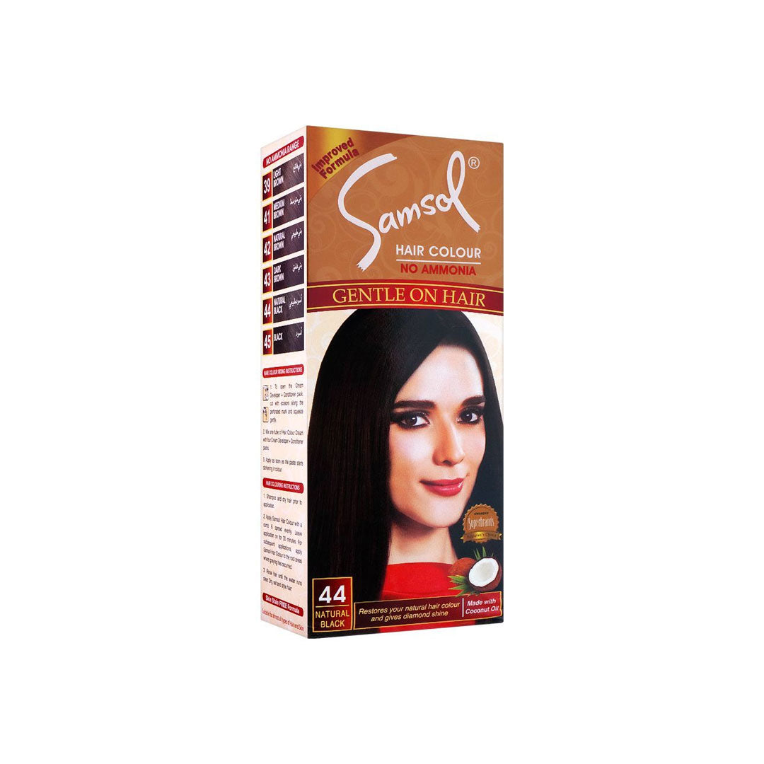 Samsol Hair Color - 44 Natural Black