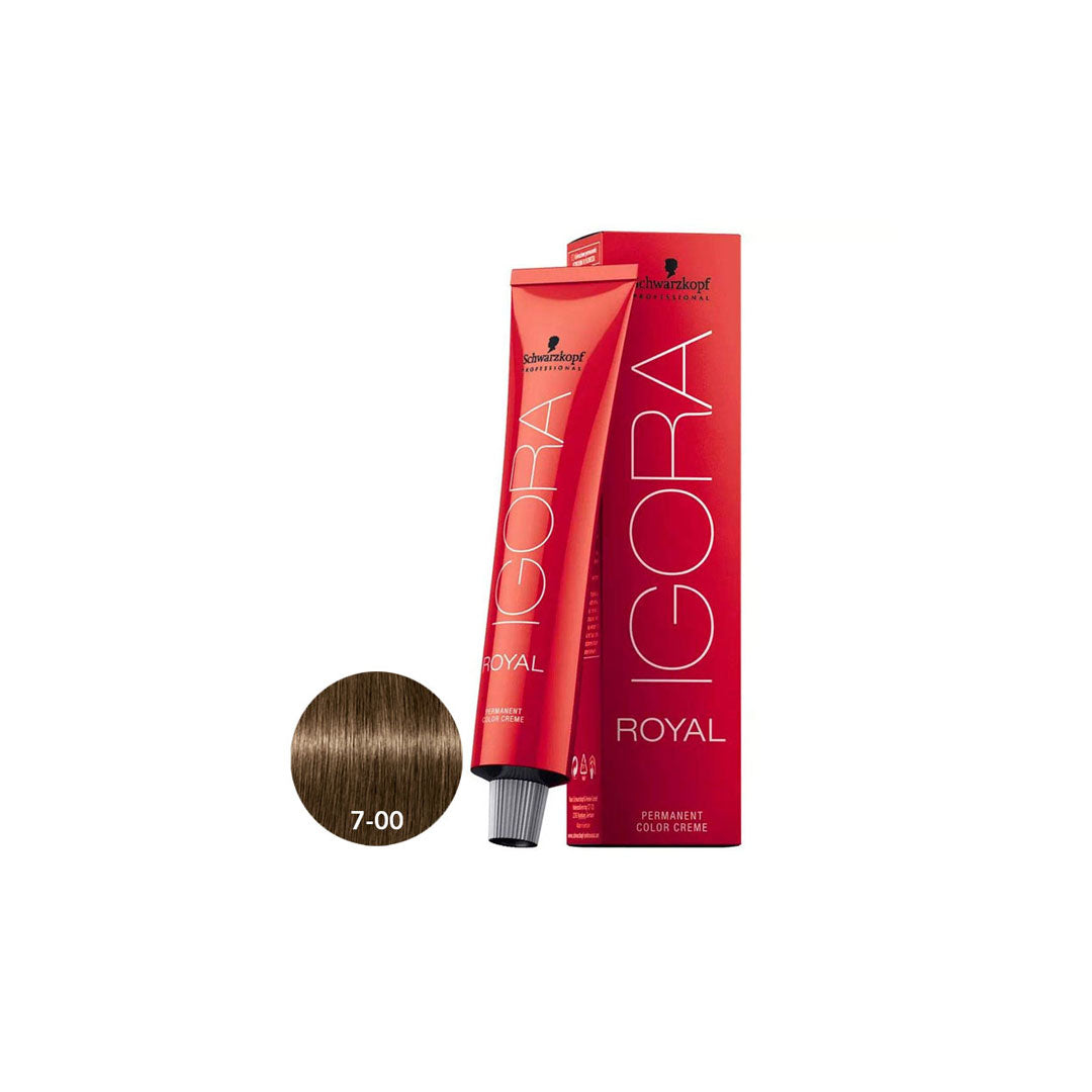 Schwarzkopf Igora Royal 7-00 Med Blonde Extra Hair Color 60ml