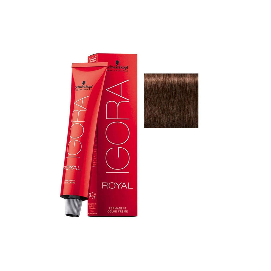 Schwarzkopf Igora Royal Hair Color 60ml - 4-6 Medium Brown Auburn