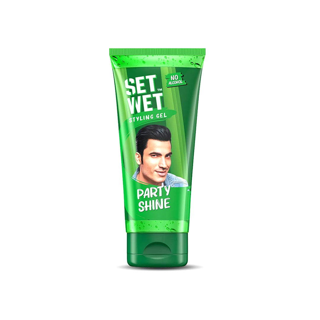 Set Wet Party Shine Hair Gel Tube 100G