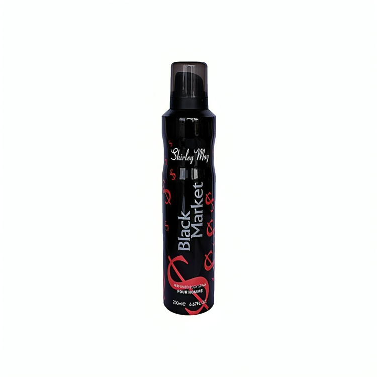 Shirley Men May Black Market Body Spray 200ml