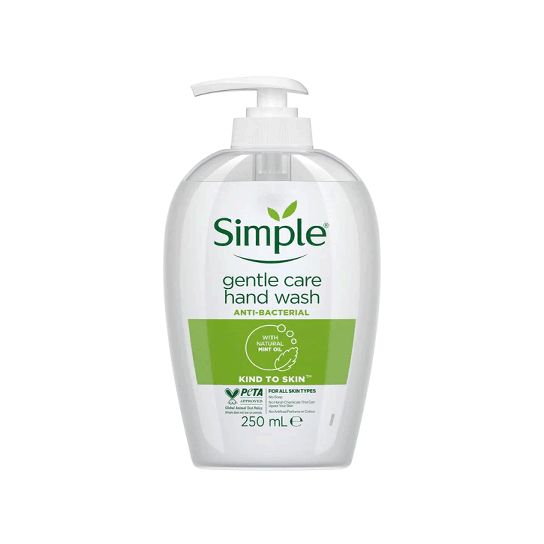 Simple Gentle Care Anti-Bacterial Hand Wash 250ml