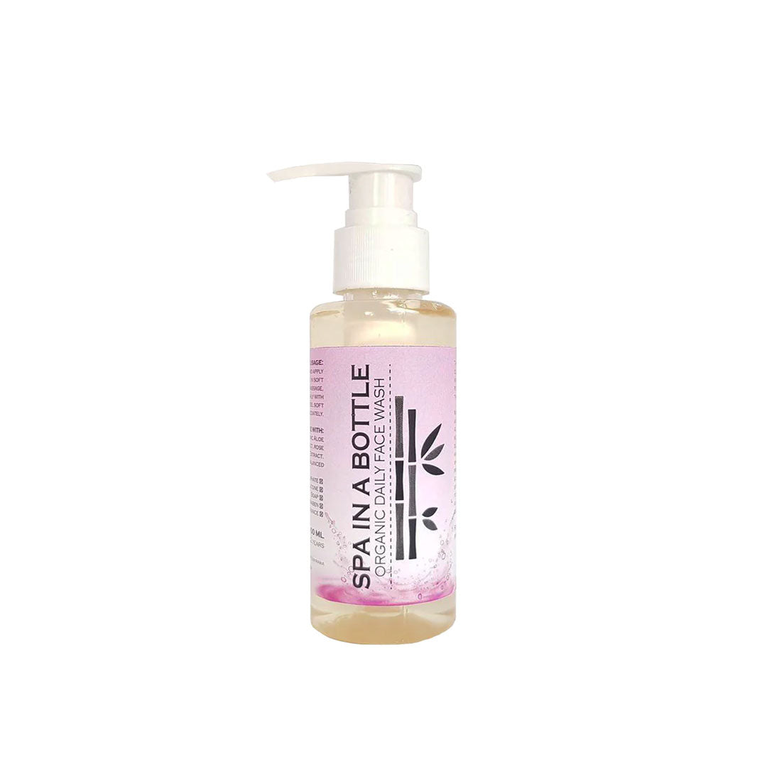 Spa In A Bottle Organic Daily Face Wash 100ml