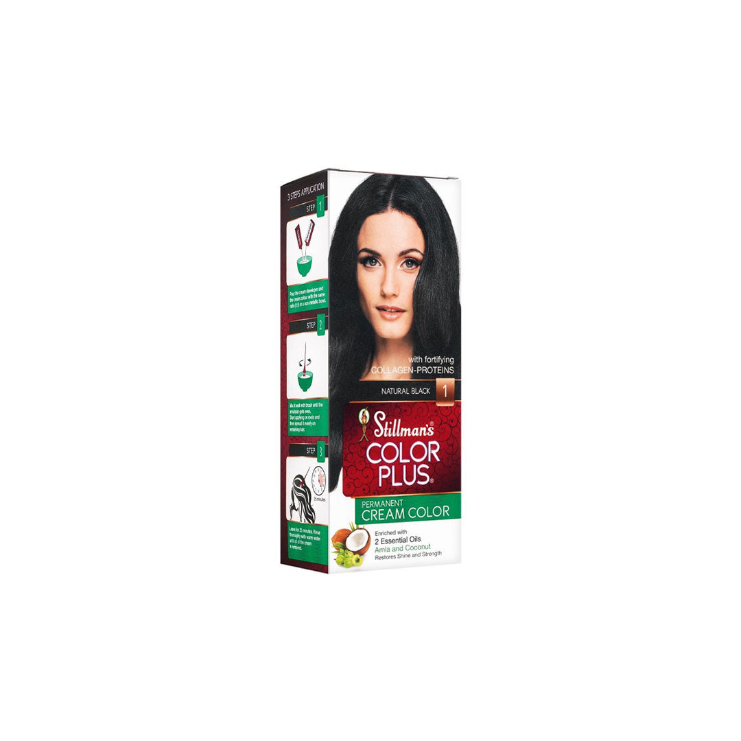 Stillmans Hair Color - 01 Natural Black