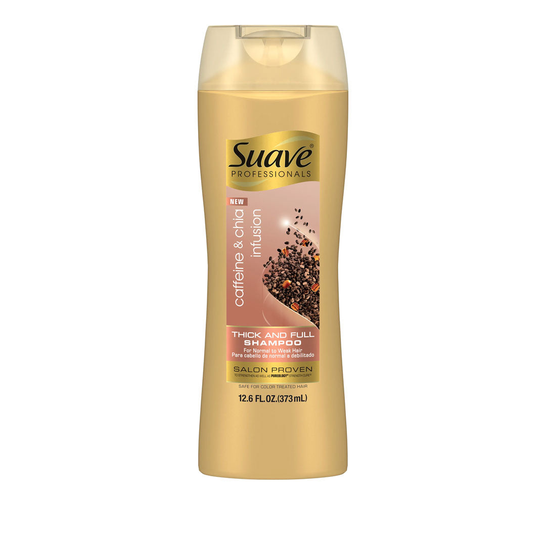 Suave Caffeine and Chia Infusion Shampoo 12.6Oz