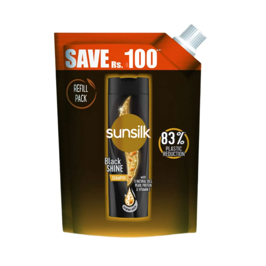 Sunsilk Blackshine Pouch Shampoo 360ml