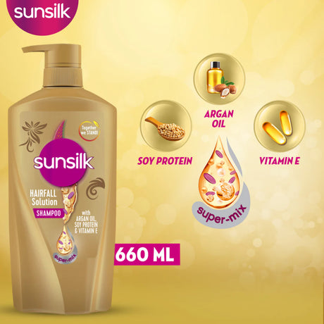 Sunsilk Sunrise Hairfall Solution  Shampoo 660ml