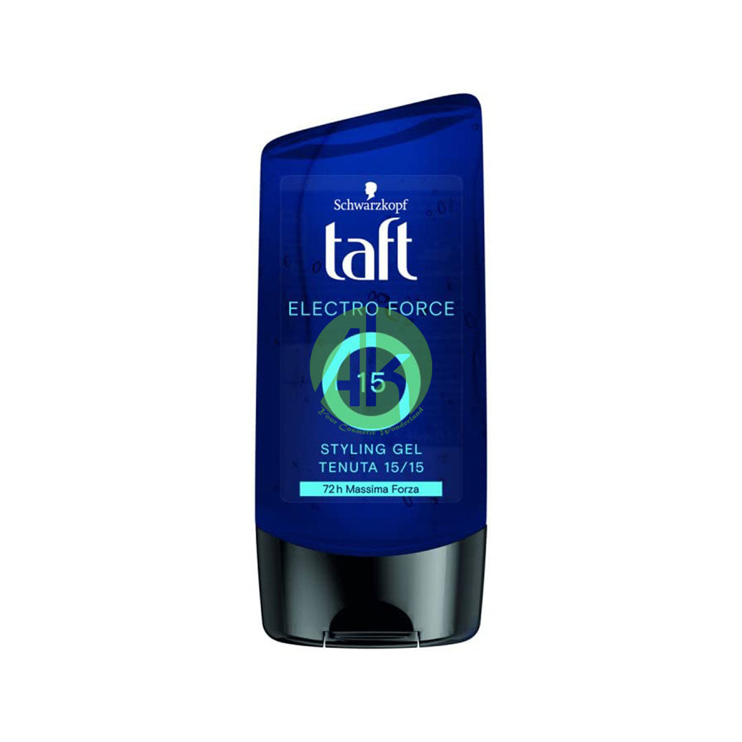 Taft 15 Hold Electro Force Styling Gel 150ml