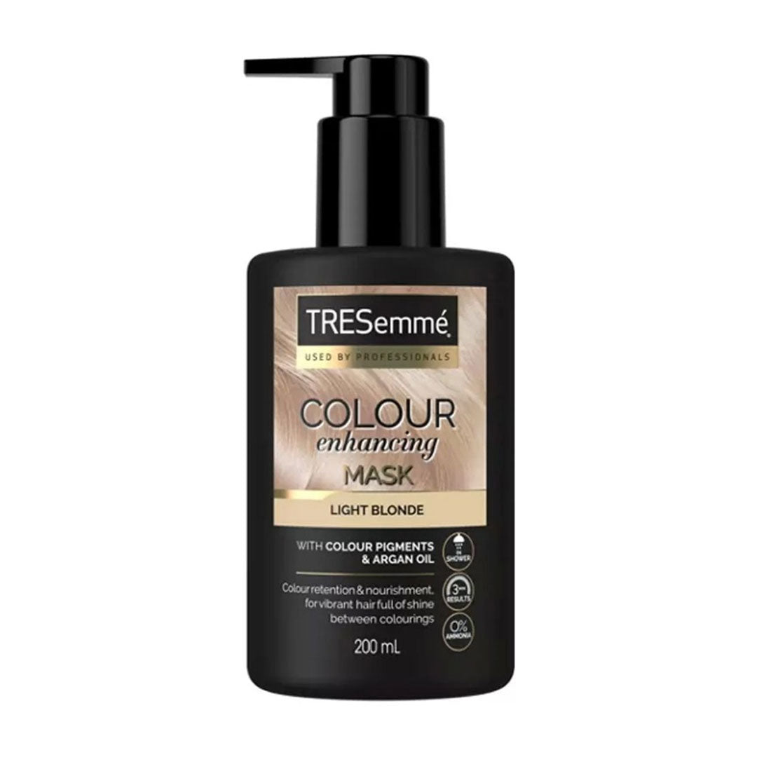 Tresemme  Light Blonde  Pump Colour Enhancing Hair Mask 200ml