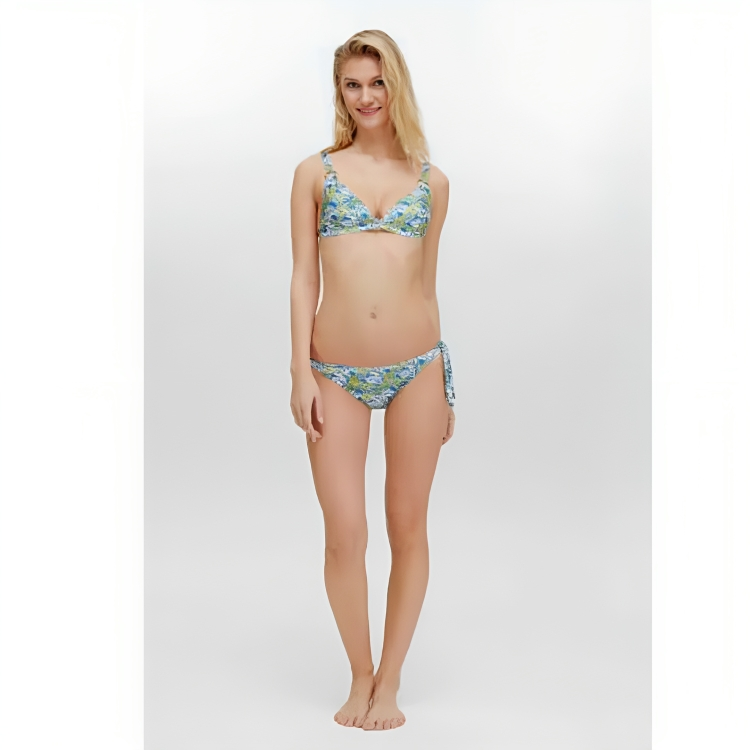 U.S. Polo Assn. Blue Bikini Set 22516