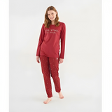 U.S. Polo Assn. Burgundy Pajama Suit 16833