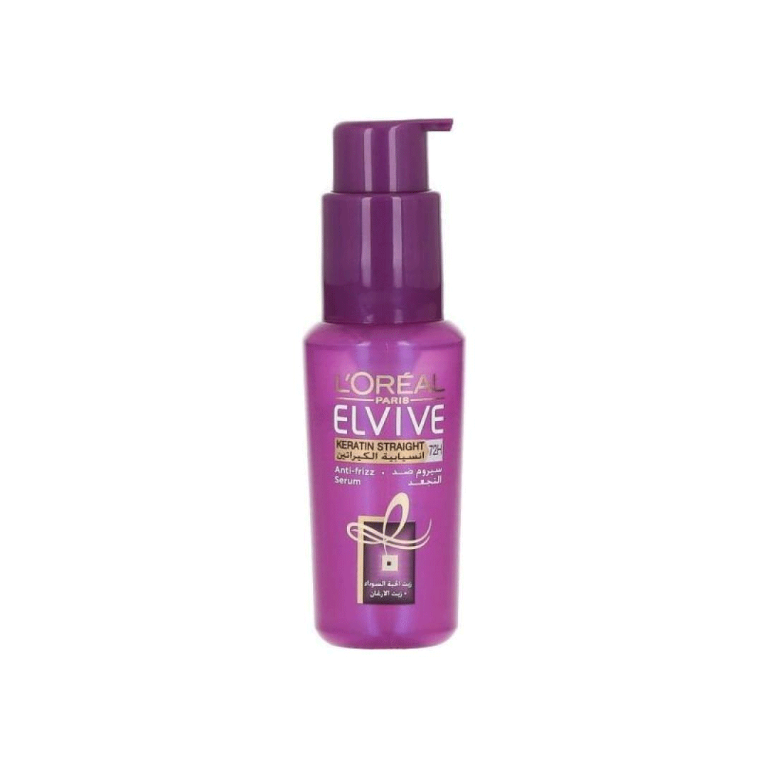 Loreal Elvive Keratin Straight Hair Serum 50ml