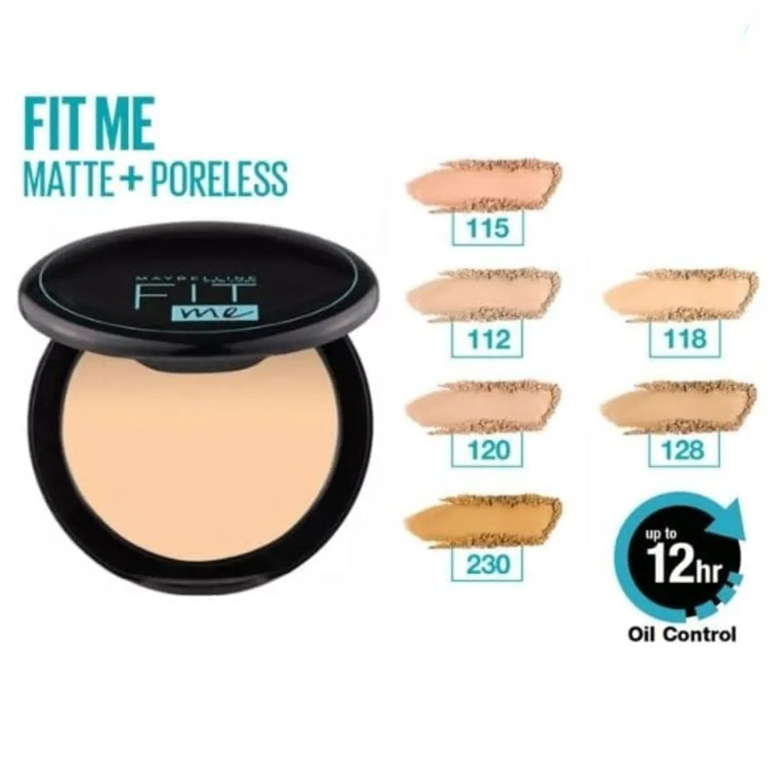 Maybelline Fit Me Matte & Poreless Compact Powder - 128 Warm Nude