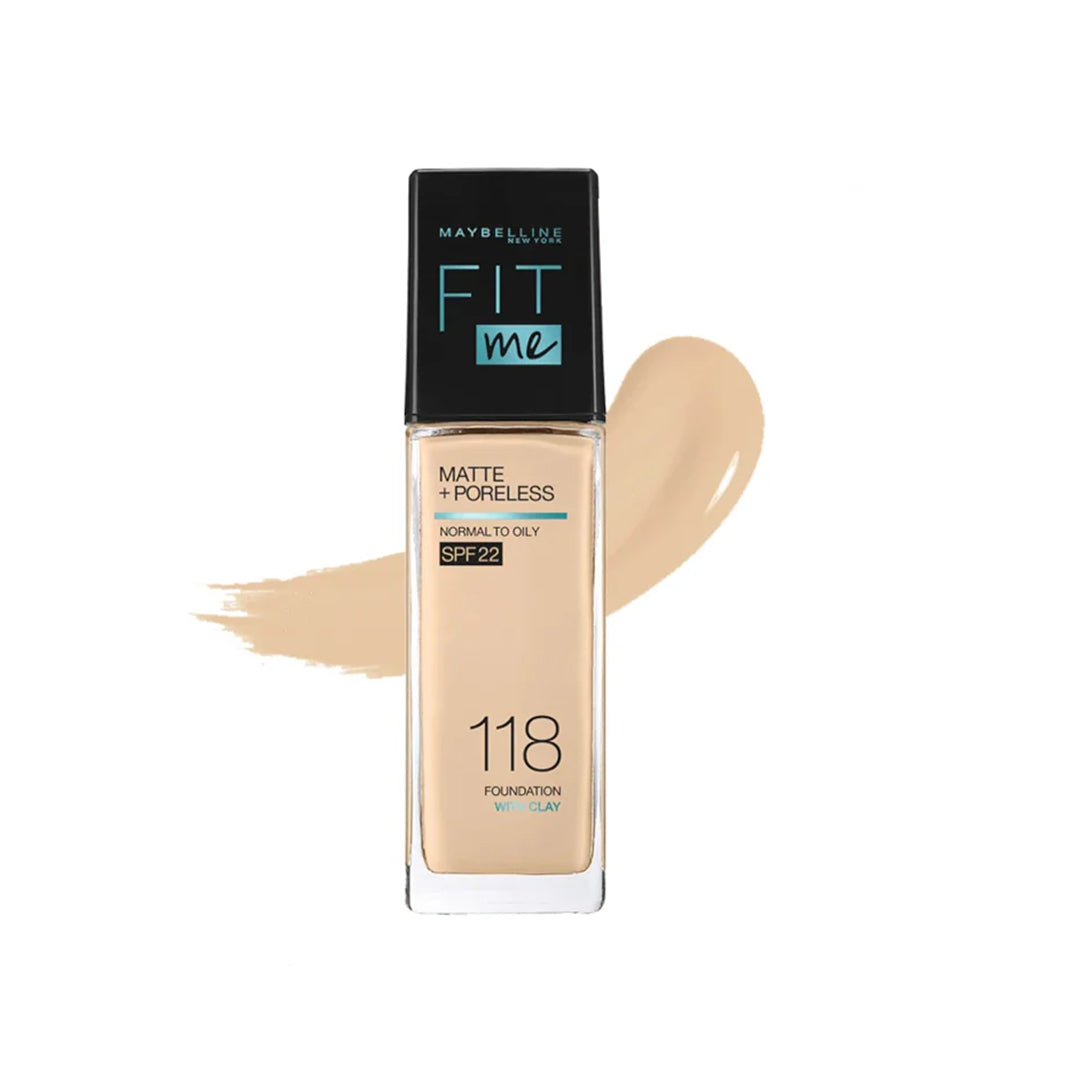 Maybelline Fit Me 118 Luminous+Smooth Foundation 30ml