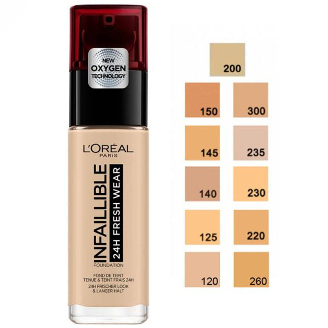 Loreal Infaillible #125 Natural Rose 24H Foundation