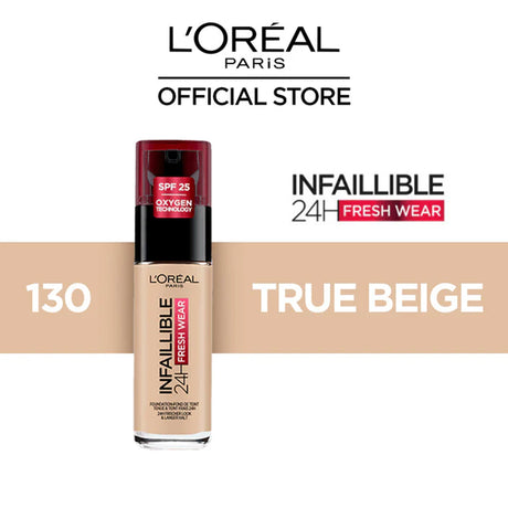 Loreal Infaillible #130 True Beige 24H Foundation