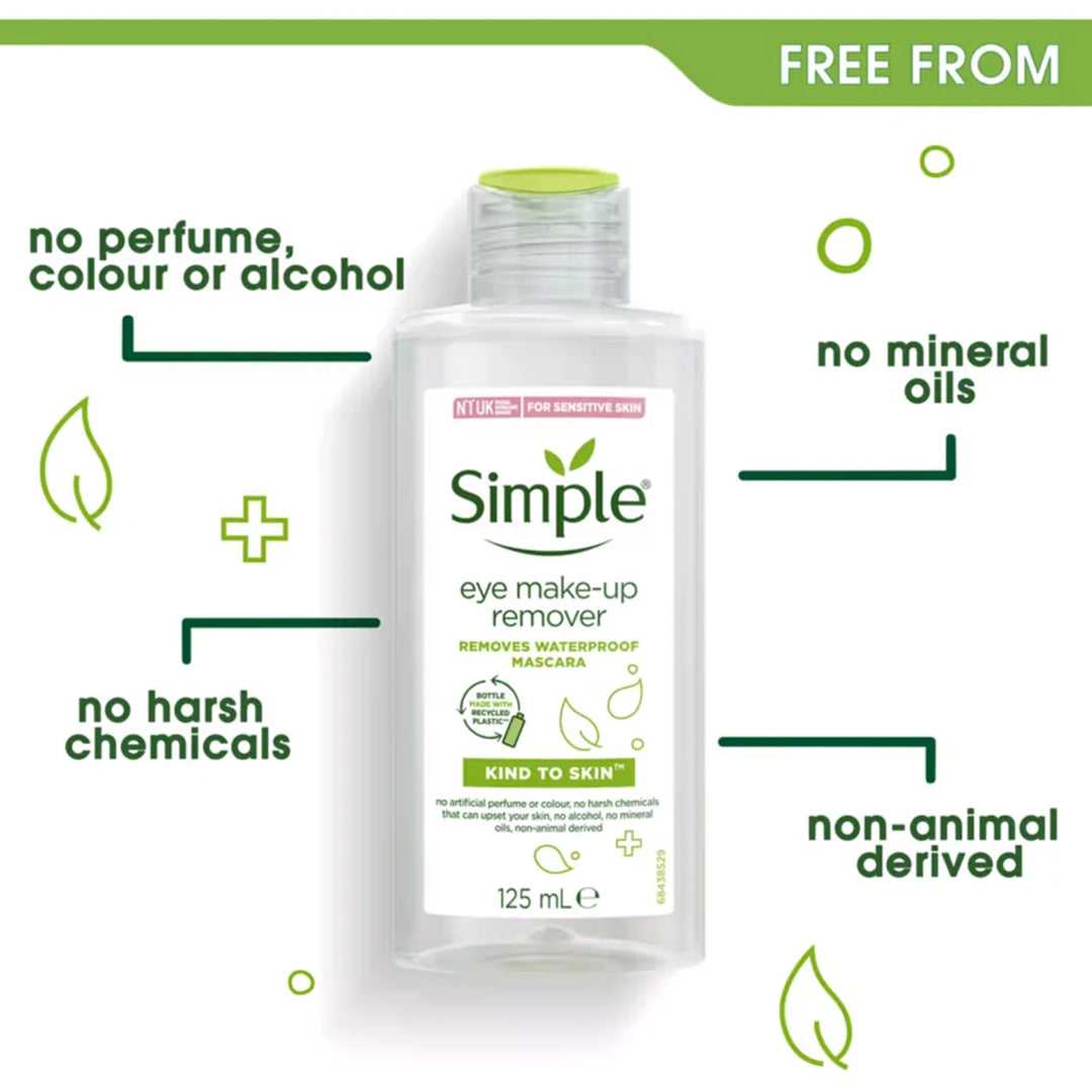 Simple Eye make-up remover - 125ml