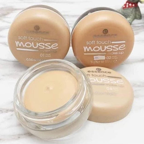 Essence Make Up Soft Touch Mousse Foundation 16g - 02