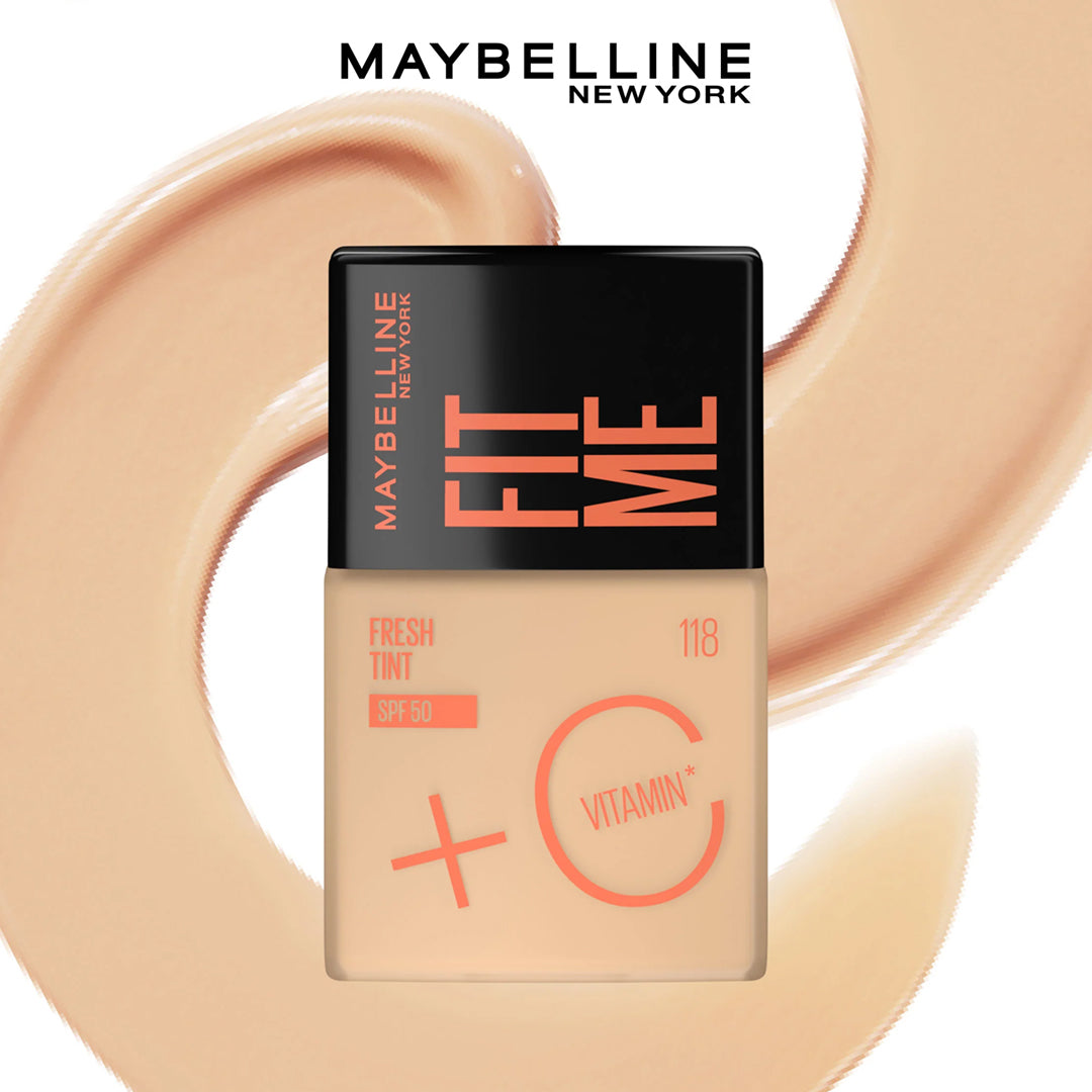 Maybelline Fit Me Fresh Tint 01 Spf 50 Foundation 30ml