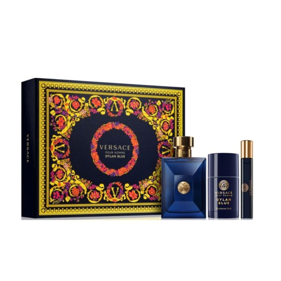 Versace Homme Dylan Blue Set (EDT 100ml + EDT 10ml + Deostick 75ml)