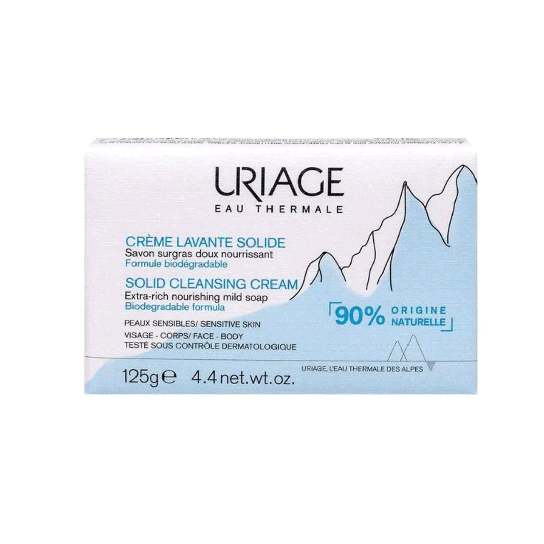 Uriage Eau Thermale Solid Cleansing Cream Soap 125g