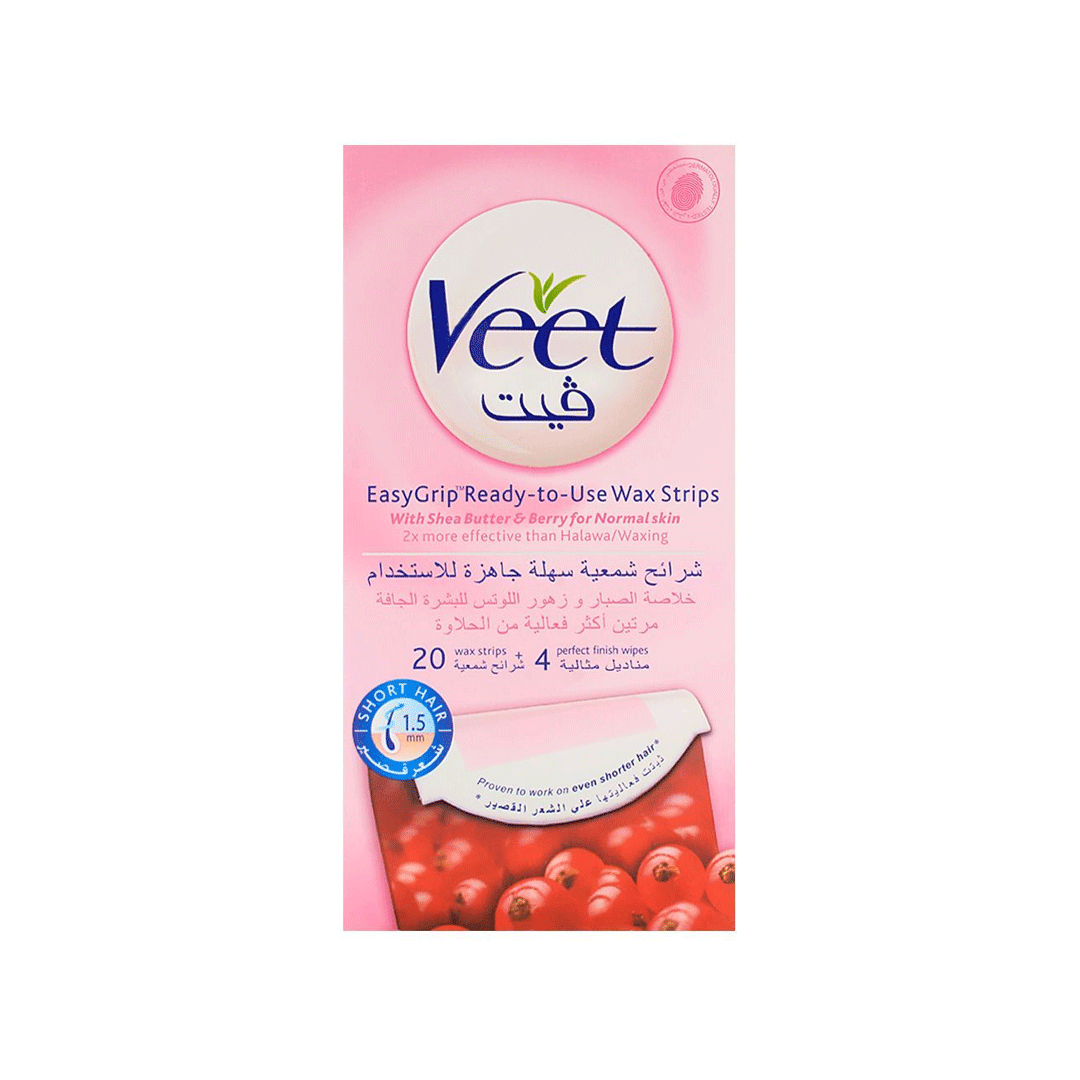 Veet Shea Butter Wax Strips 20'S