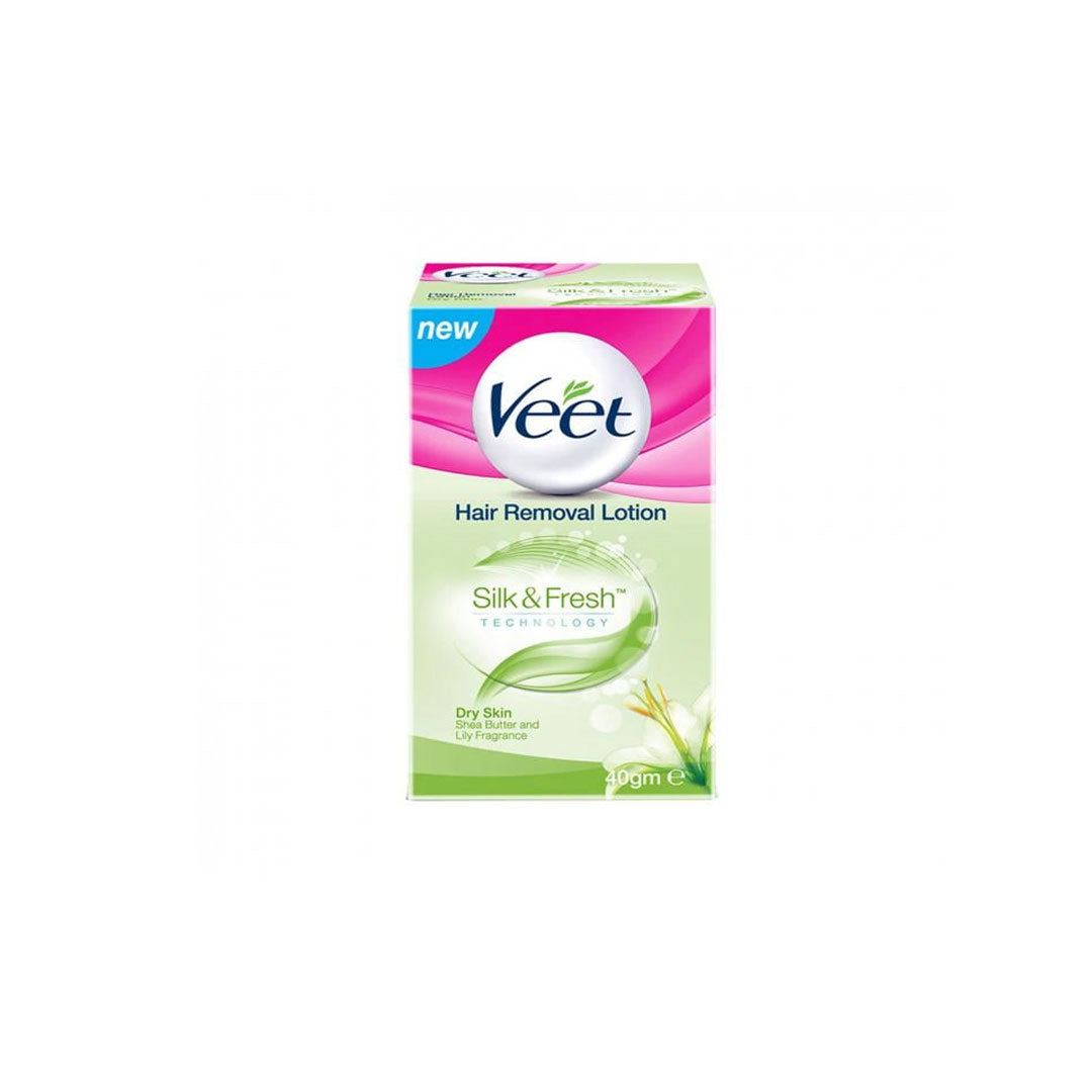 Veet Silky Skin Dry Skin Hair Removal Lotion 40g