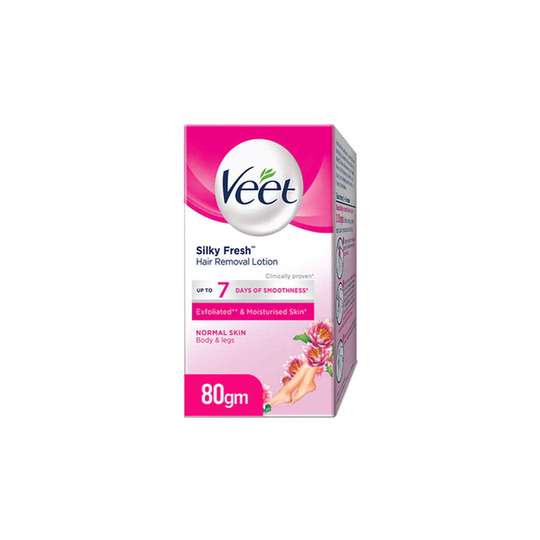 Veet Silky Skin Normal Skin Hair Removal Lotion 80g