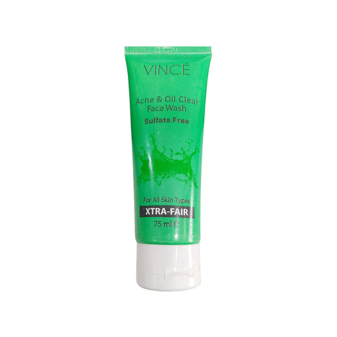 Vince Acne And Oil Clear Face Wash 75ml