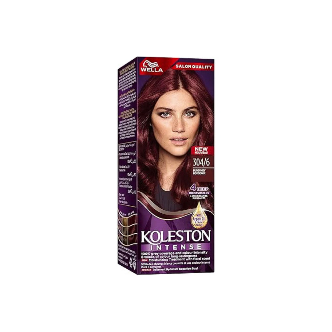 Wella Koleston Semi Kits 304/6 Burgundy Apdem Hair Color 110ml