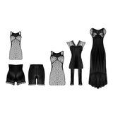 Belleza Lingerie Nighty Set (6 Pieces) - 44