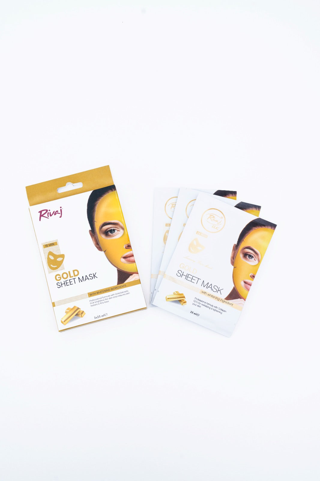 Rivaj Gold Sheet Mask