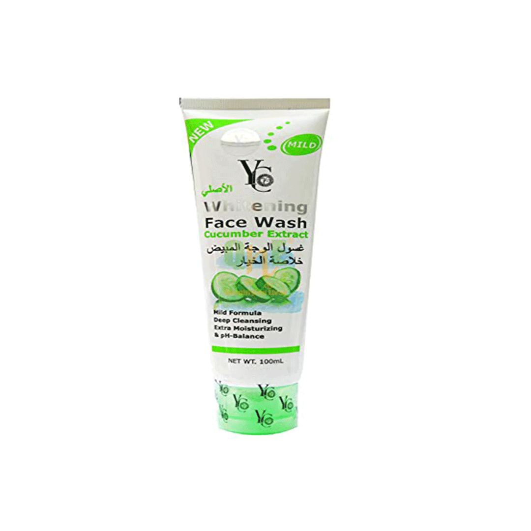 YC Cucumber Extract Whitening Face Wash 100ml