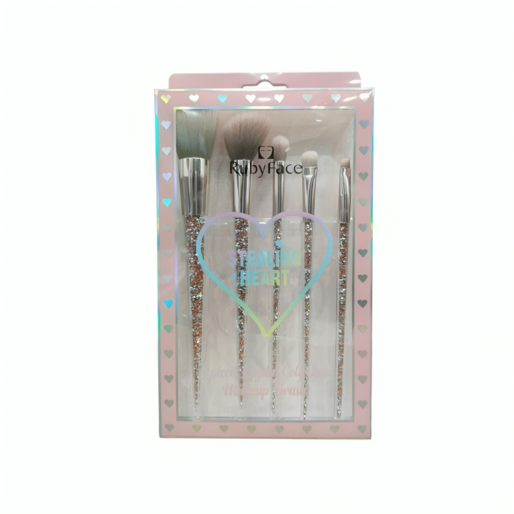 Ruby Face Makeup Brush Set ZZ05 - Pack Of 5