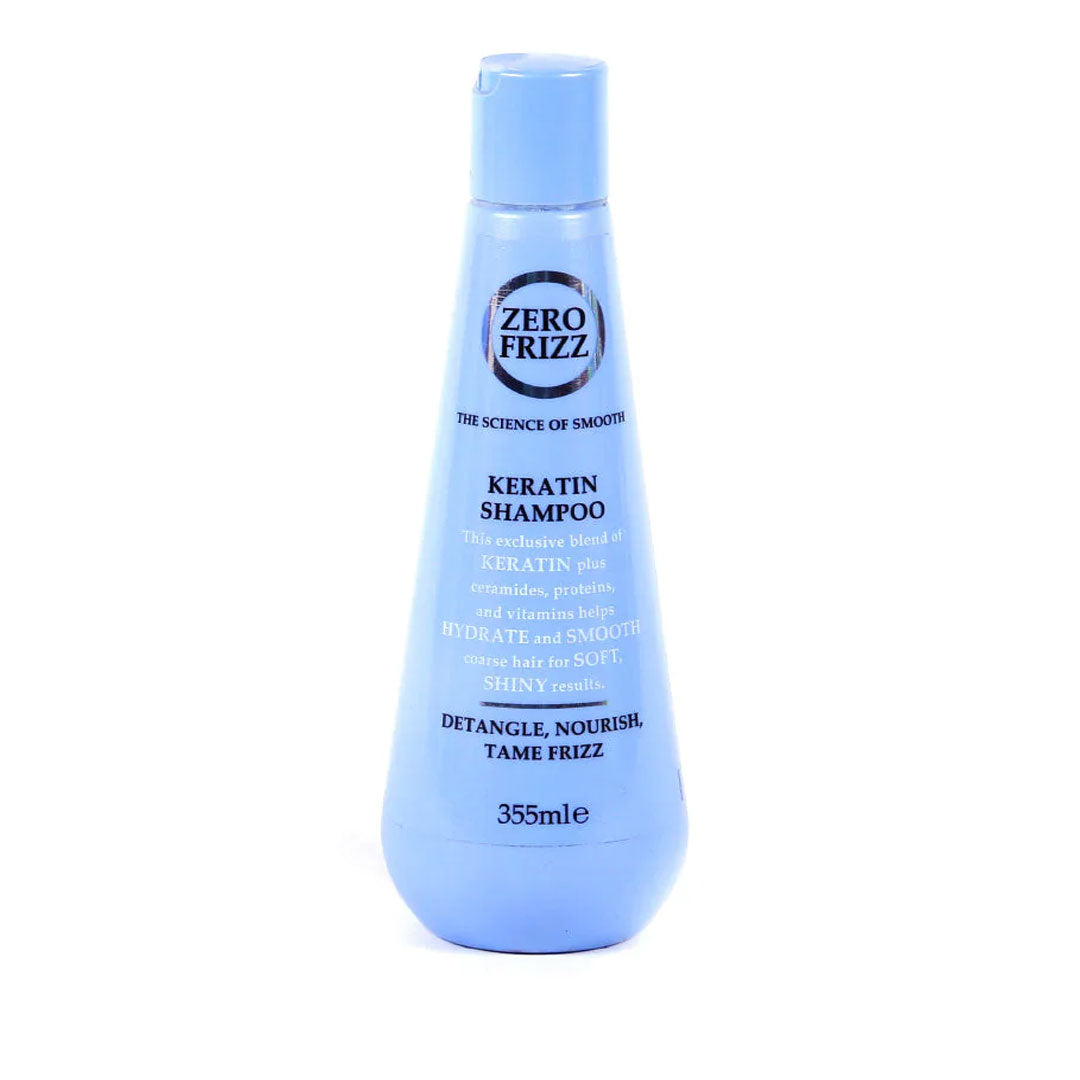 Zero Frizz Kerartin Shampoo 355ml