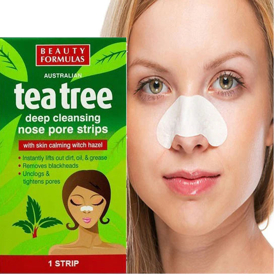 Beauty Formula Tea Tree Nose Strips 6S