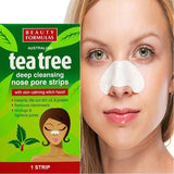 Beauty Formula Tea Tree Nose Strips 6S