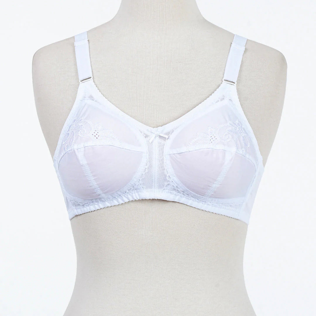 Belleza Lingerie Classic Cotton - White