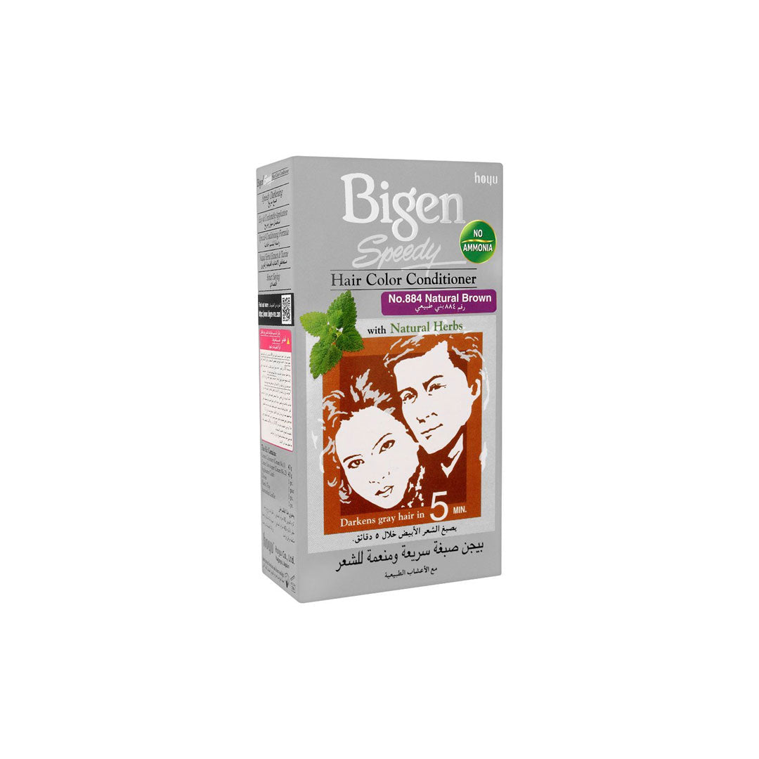 Bigen Speedy Hair Color Conditioner - 884 Natural Brown