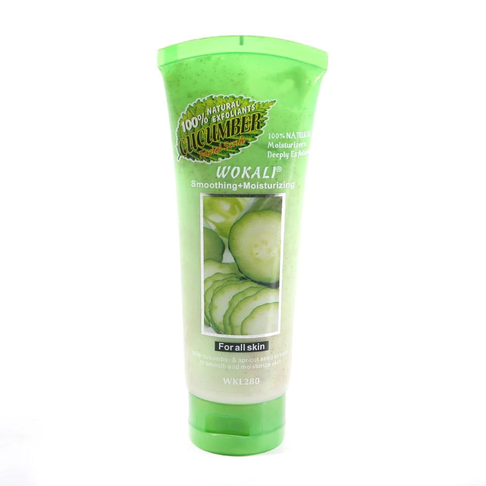 Wokali Cucumber Facial Scrub 120ml