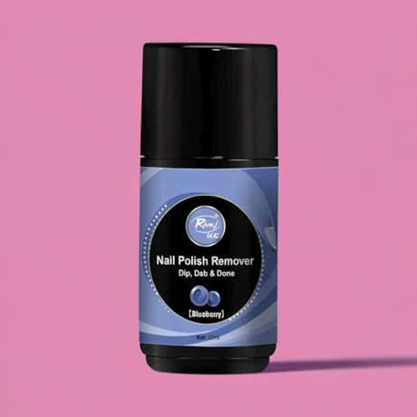 Rivaj Nail Polish Remover - Blueberry (35ml)